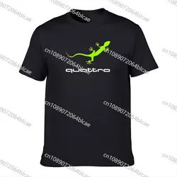 New-Audi-Green-Special-Gecko-Quattro-Logo T-Shirt Mens Size S-XXL USA