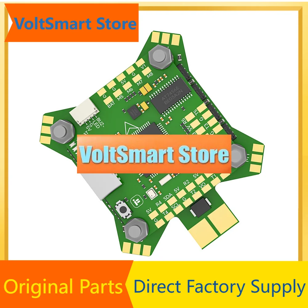 VoltSIFlight BLITZ F722 Stack STM32F722 W/ BLITZ F7 Flight Controller / BLITZ E55 4IN1 ESC 2-6S 30.5mm For RC FPV Racing Drone