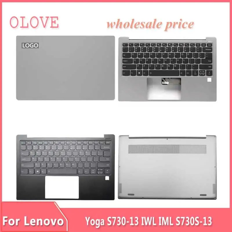 

Новинка для ноутбука Lenovo YOGA S730-13 S730-13IWL 730S-13, ЖК-задняя крышка, передняя панель, верхняя Подставка для рук, Нижняя крышка, клавиатура