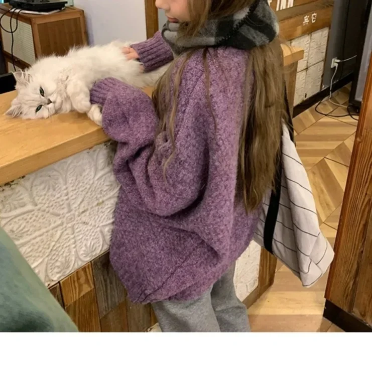 طبقة أساسية ملابس خارجية شتاء وصول جديد دائم مريح الأناناس منقوشة المرأة تريكو لينة مريحة سترة علوية