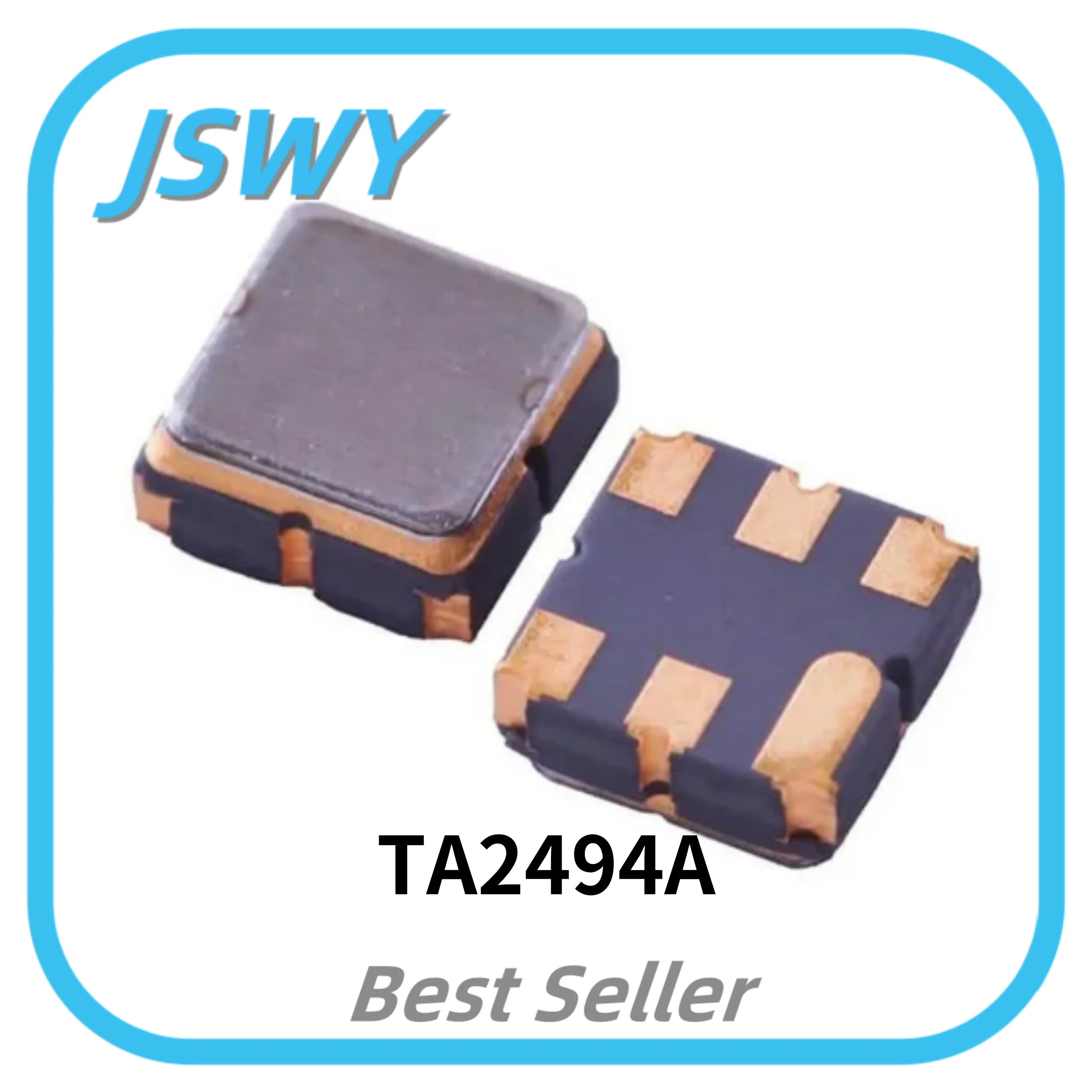 

10-100PCS TA2494A SMD 2494MHz SAW Filter Original Stock
