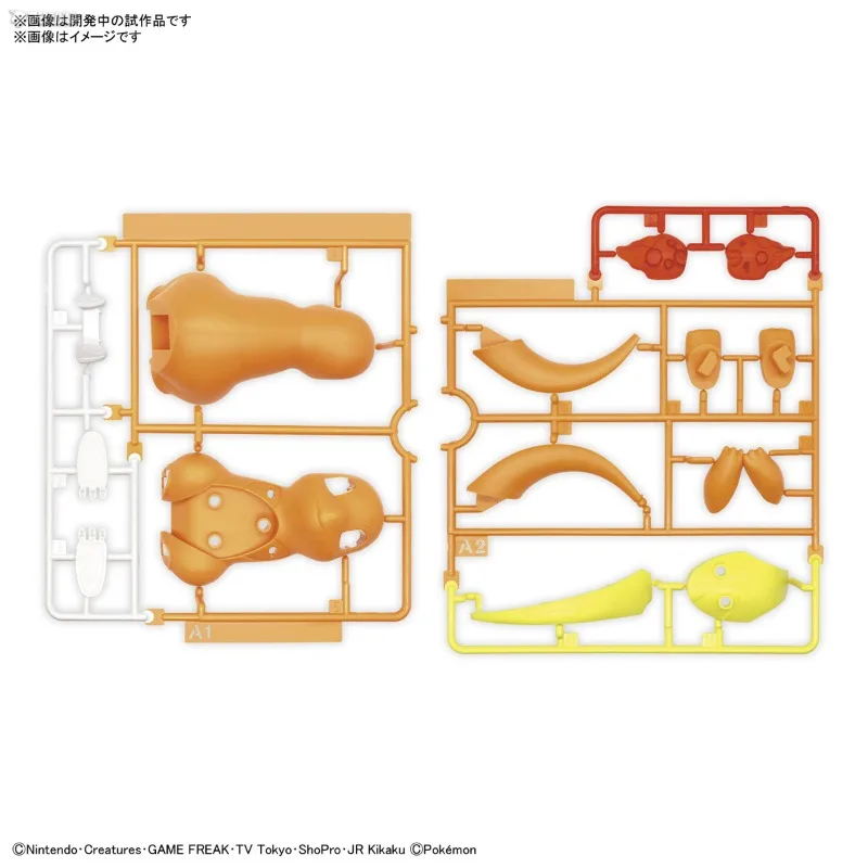 BANDAI véritable Pok É Mon Evolution série modèles Pok É Mon Quick Pincing série 11 petit Dragon de feu assembler le modèle cadeau