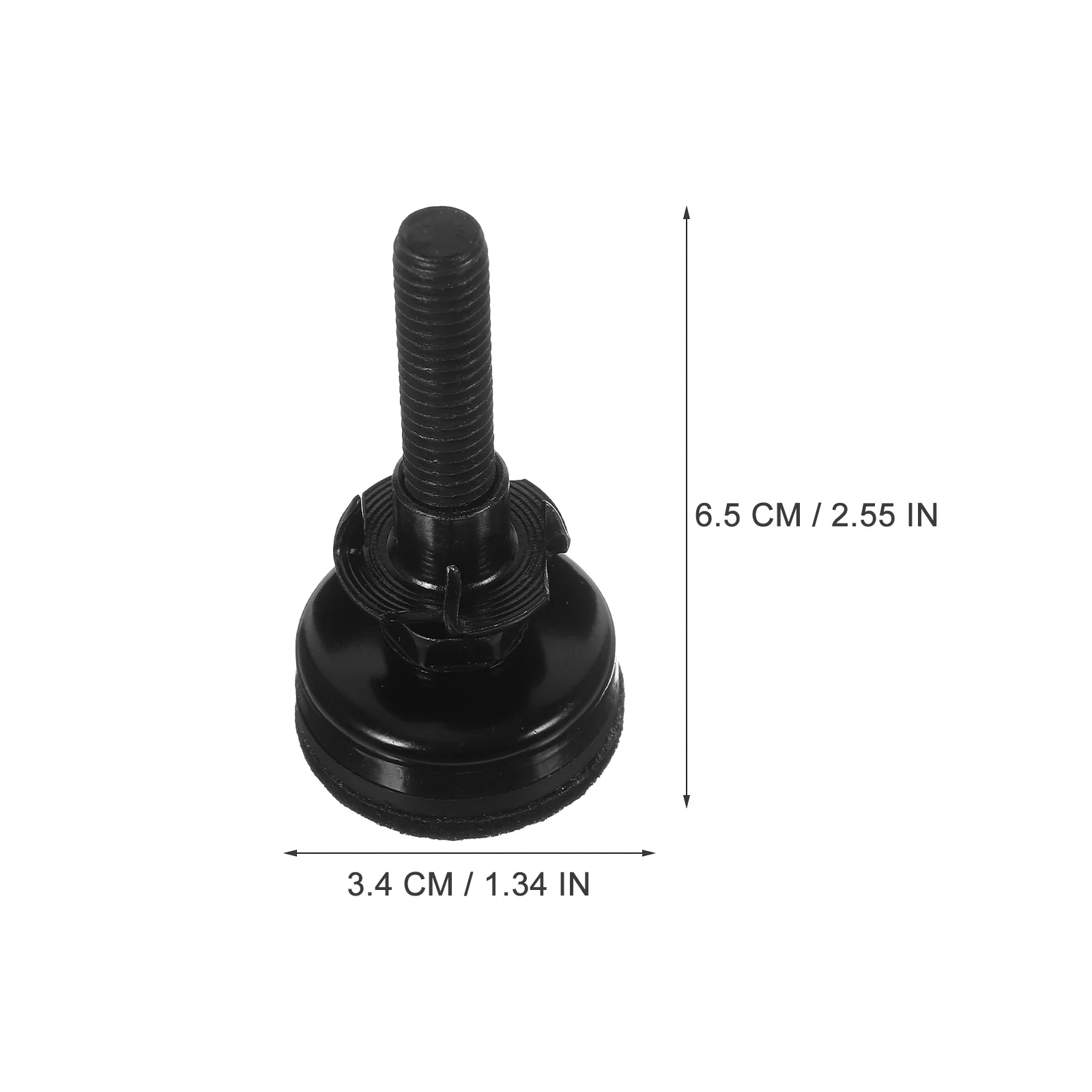 

4 Sets Adjustable Furniture Levelers Table Feet Leg Risers Abs Extenders for Chairs Beds Sofas Sturdy Anti Slip