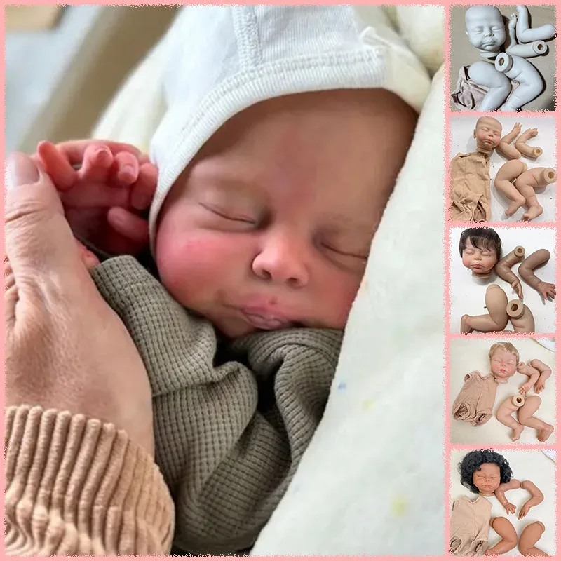 

Already Painted Kit/Un painted Blank Kit 19inch Lifelike Reborn Doll Kit Christopher DIY Doll Parts for Artists Collectible Doll
