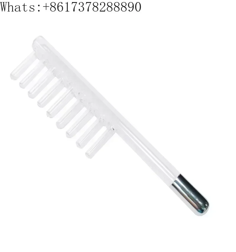

Scalp care instrument accessories machine glass comb infrared ozone comb high cycle magic comb hair care micro current care