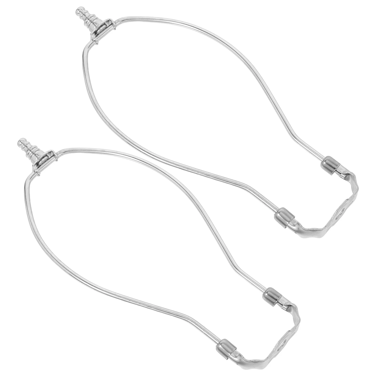 مجموعتان من ملحقات المصابيح الأرضية شديدة التحمل مطلية بالكهرباء، مجموعة حامل القيثارة القابلة للتعديل لإضاءة مصابيح الطاولة #3