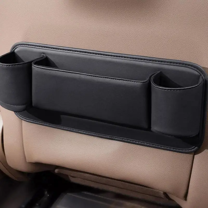 Car Seat Organizer Backseat Car Snack Organizer Hang Seat Storage Bag High-Capacity Seat Back Pouch Storage Handbag Holder Space