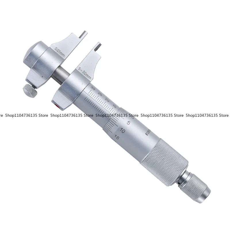 Inner Diameter Micrometer, Bali Card Measuring Tool, Spiral Micrometer, Measuring Tool 5-30mm Inner Measuring Micrometer