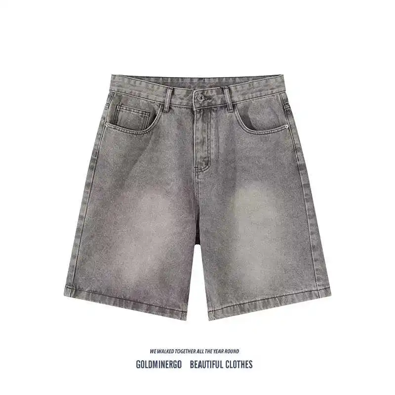 

Ретро-джинсы в американском стиле для мужчин: летние, свободные, прямые, повседневные, с высокой талией, без застежек