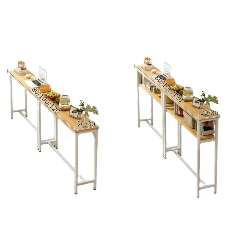 

Simple Modern Sofa Gap Super Narrow Side Table Stitching Storage System Living Room Bedside Filling Multi-functional Tea