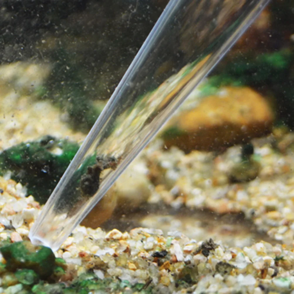 

2 Pcs Sewage Suction Device Vacuum Collector Fish Tank Pipette Aquarium Cleaner Goldfish Bowl