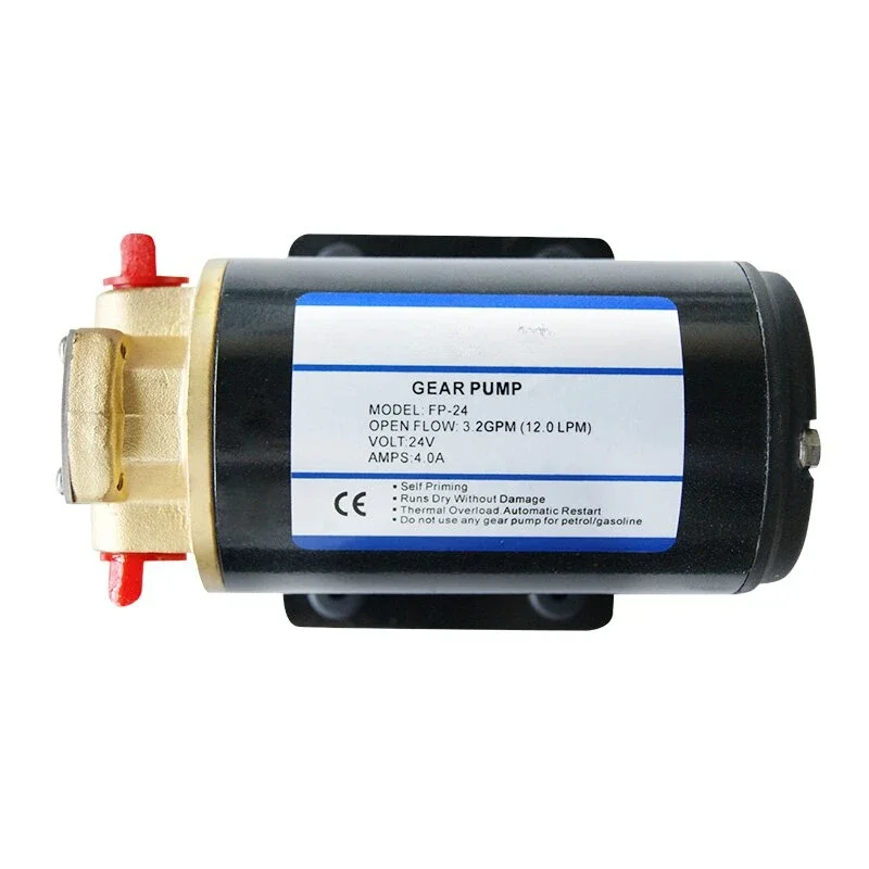 High quality Stainless steel shaft 24V DC Diesel electric fuel pump for Diesel/Viscous liquids