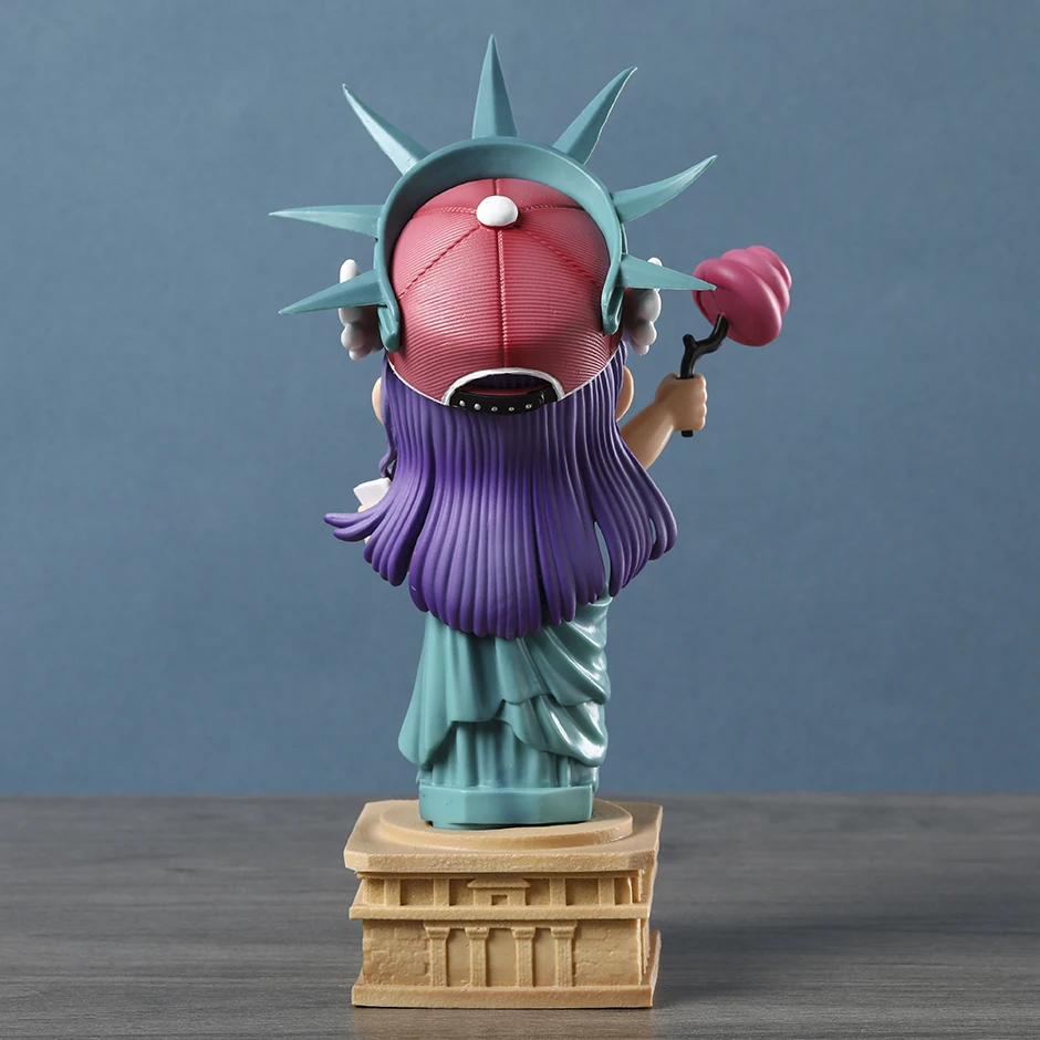 The Goddess of Liberty Arale Figure Model Desktop Ornaments Collectibles Toy Gift image 4