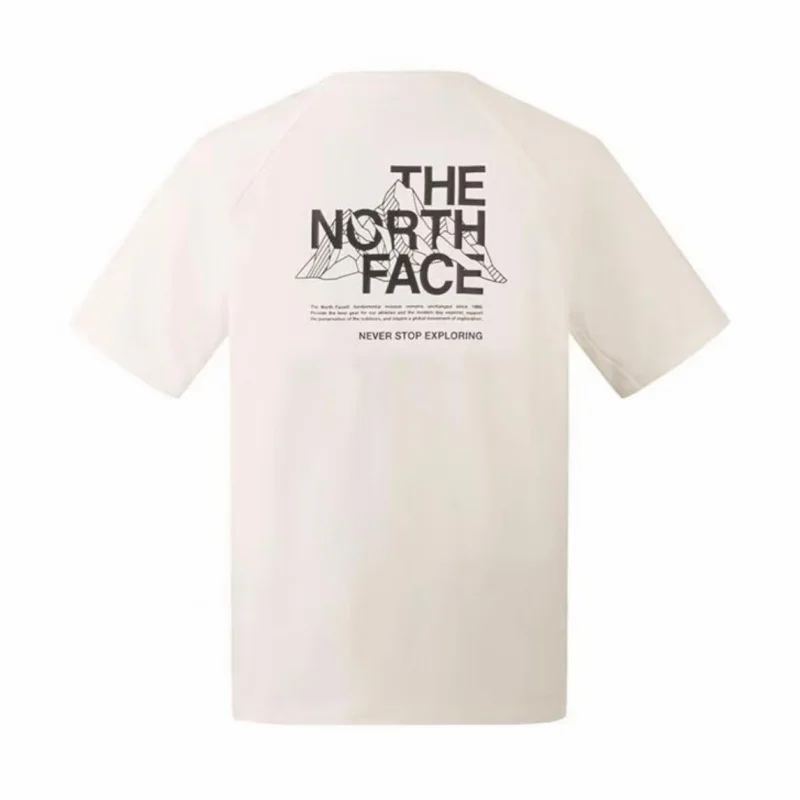 The North Face Outdoor Sweat-wicking Breathable Crew Neck Pullover Short Sleeve T-shirt