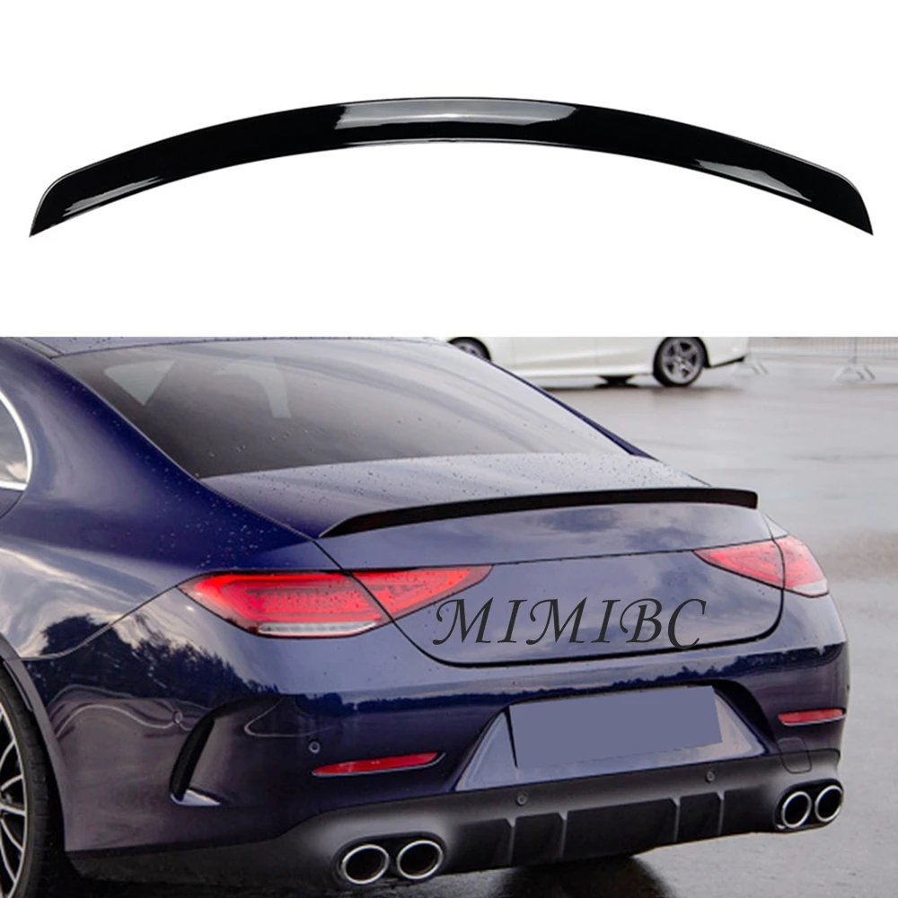 

Car Rear Trunk Spoiler Splitter Trim Roof Wing For Mercedes CLS C257 CLS220 CLS260 CLS300 CLS350 CLS400 CLS53 AMG 2018-2023