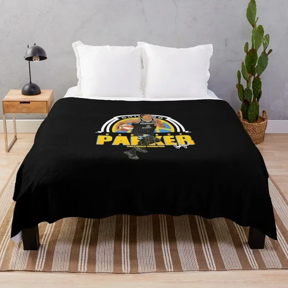 

Candace Parker Throw Blanket Hairys funny gift Luxury Brand Decorative Beds Blankets