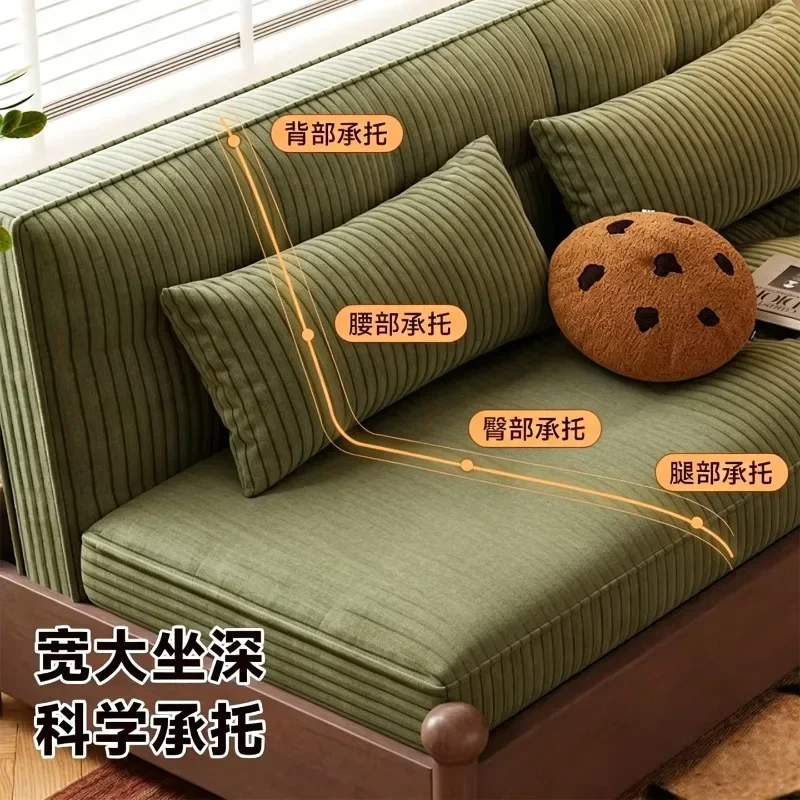 Dual-purpose small apartment simple 2026 new living room double multi-functional sofa