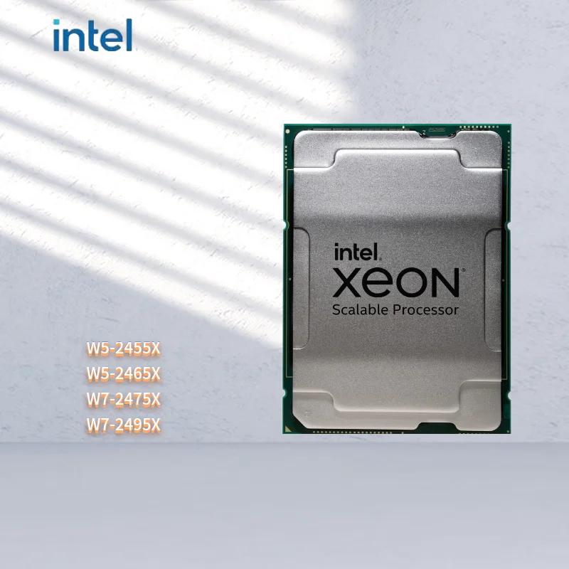 Intel Xeon Xeon W-2400 Series W5-2455X W5-2465X W7-2475X W7-2495X processors