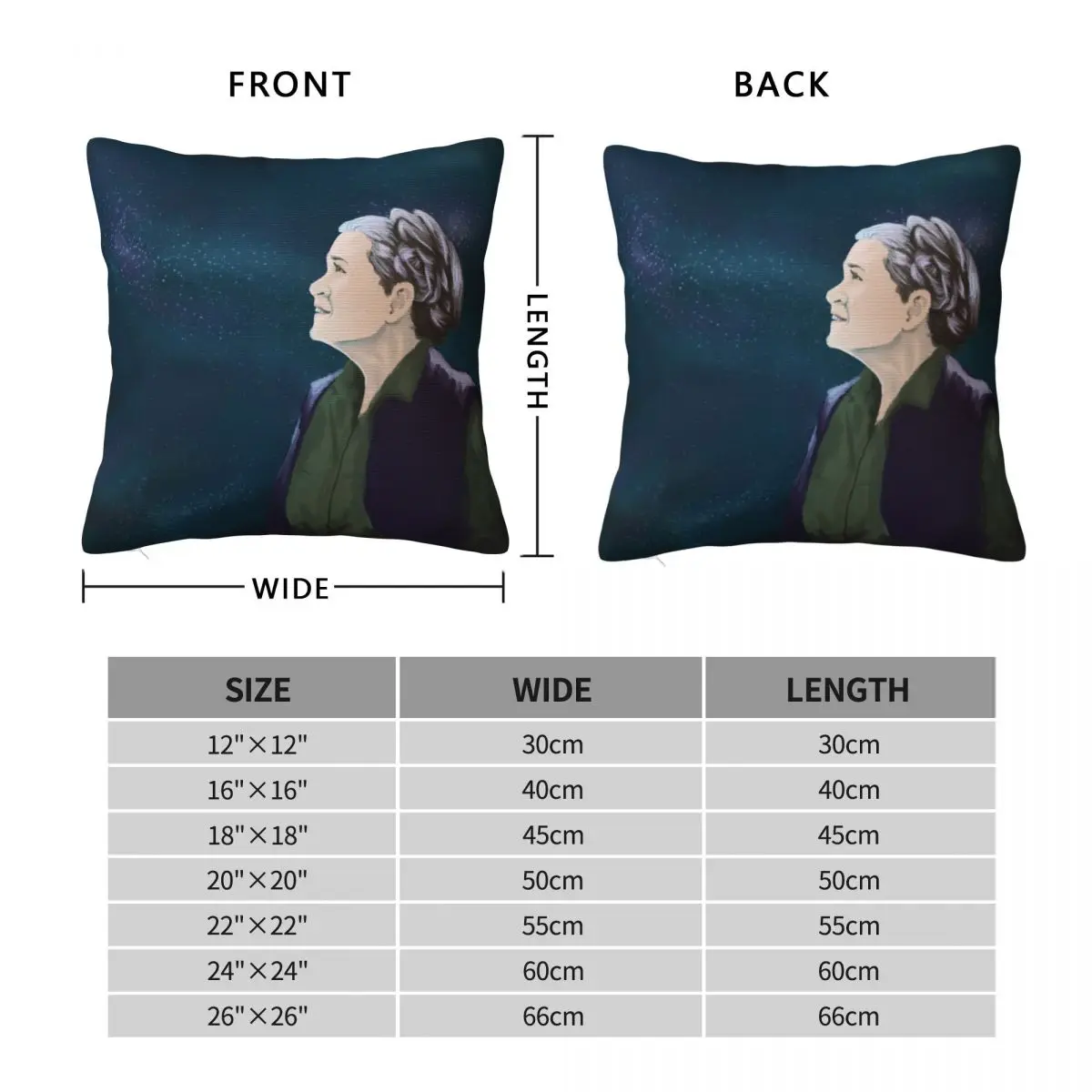 Drowned In Moonlight Square Pillowcase Polyester Linen Velvet Printed Zip Decor Throw Pillow Case Home Cushion Case