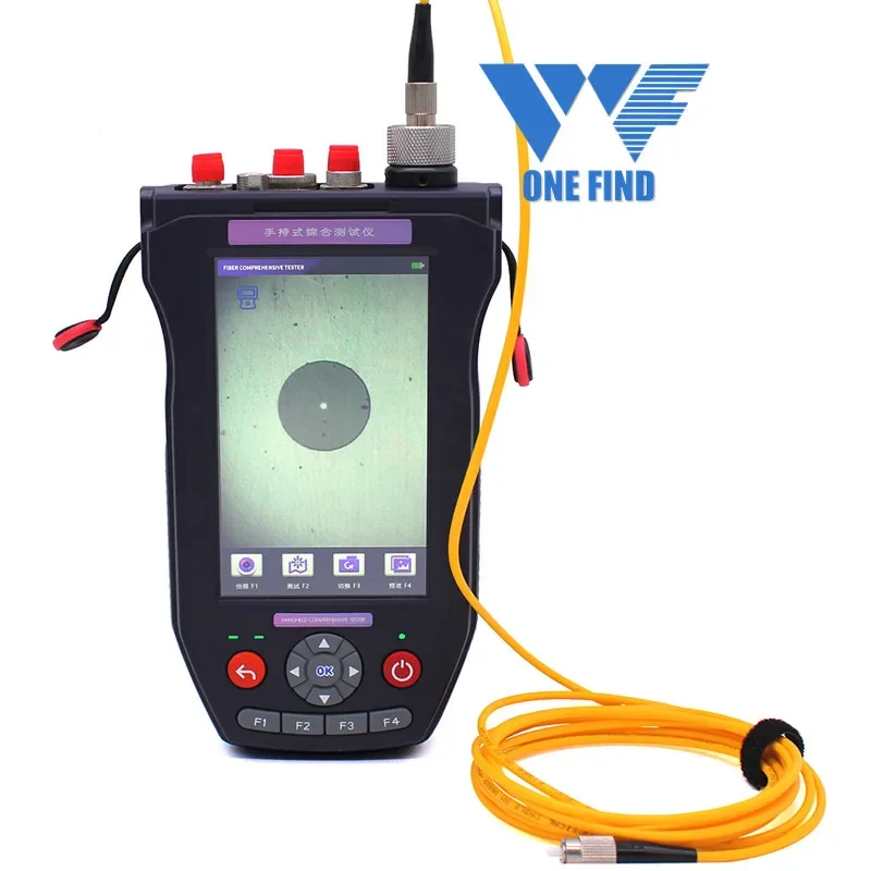 أداة وصول جديدة 4 في 1 جهاز اختبار فحص الألياف مع مصدر ضوء فحص نهاية OPM VFL يدعم تقارير الفشل #2