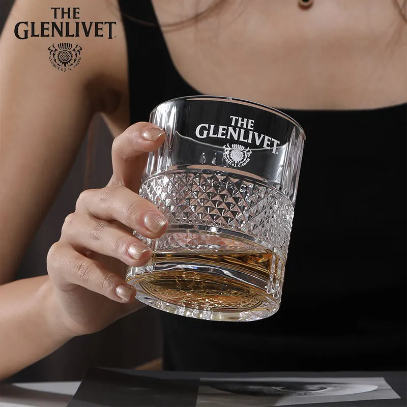 Glenlivet Collection Whisky Glass Lead-free Glass Verre Cocktail Drinkware Wine Glass Cognac Brandy Snifter