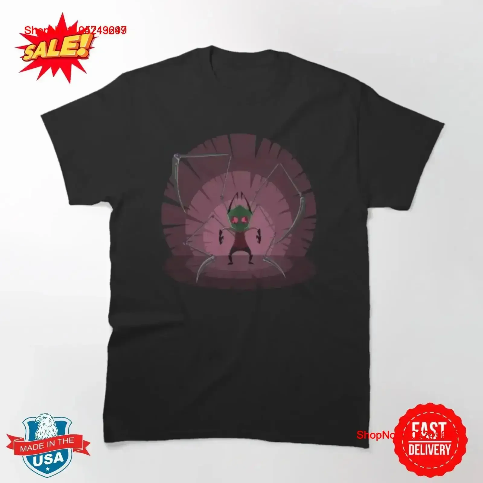 Invader Zim Classic T Shirt S 5XL vintage Washed fashion Breathable Stylish Casual Soft graphic Versatile vintage Washed