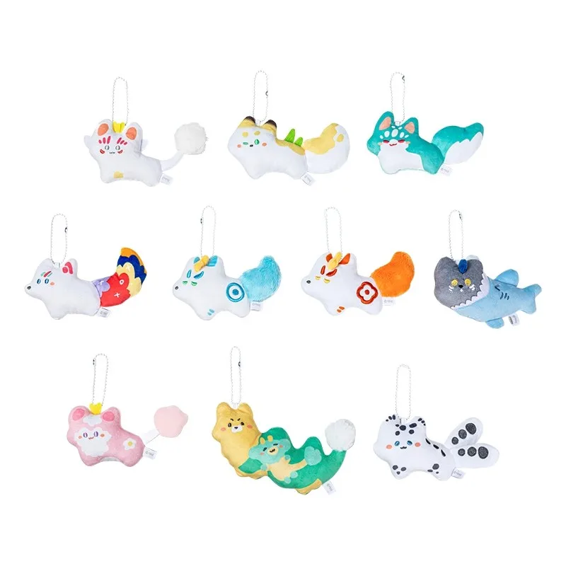 Official Fabulous Beasts Cartoon Mini Plush Doll Toy Pendant Keychain Bag Accessories Anime Cosplay Original Gift