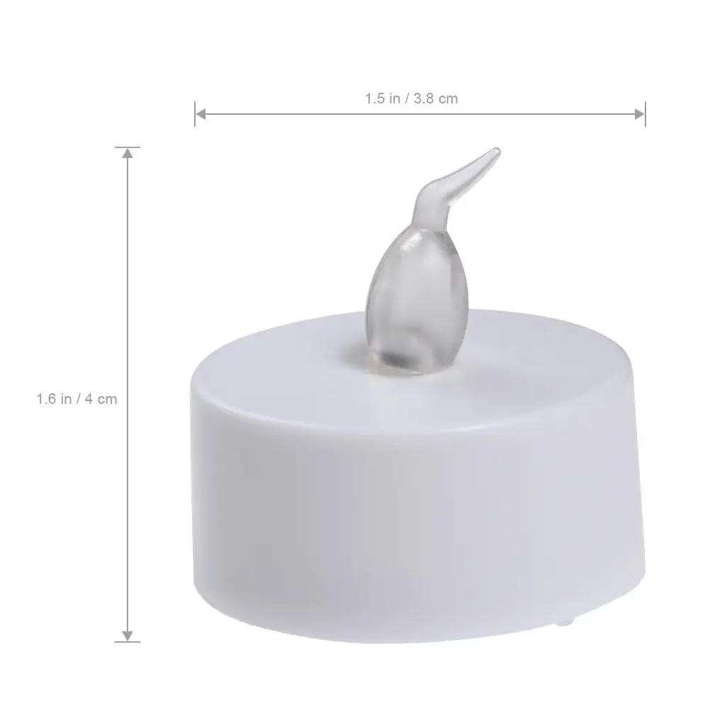 12Pcs LED Lamp Electronic Tea Light with Remote Control for Wedding Proposal Party Christmas Decor Energy Saving Premium