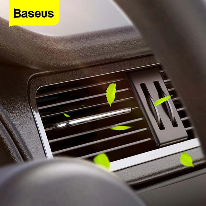 Baseus deodorante per Auto Mini Outlet fragranza Auto Clip fragranza per presa d\'aria diffusore di profumo solido accessori per Auto interni