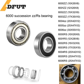 6002-zz Double Metal Seal Bearings Pre-Lubricated and Stable Performance Deep Groove Ball Bearings. 6001 6002 6003 6004-6006 zz