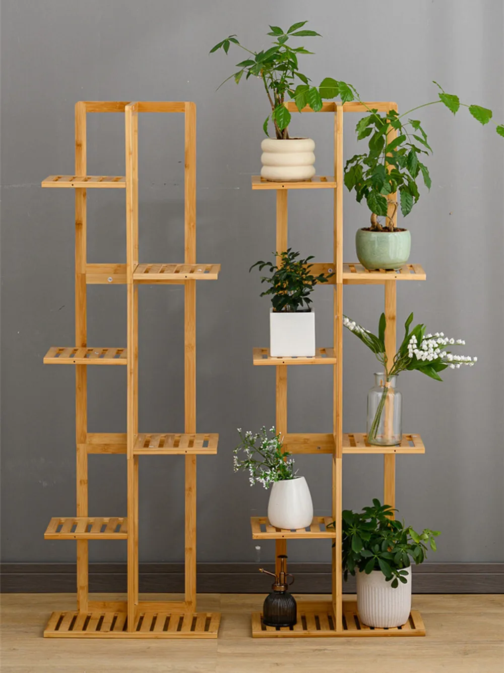 

6 Tier Plant Stand Indoor 7 Potted Corner Plant Shelf Planter Holder for Plants