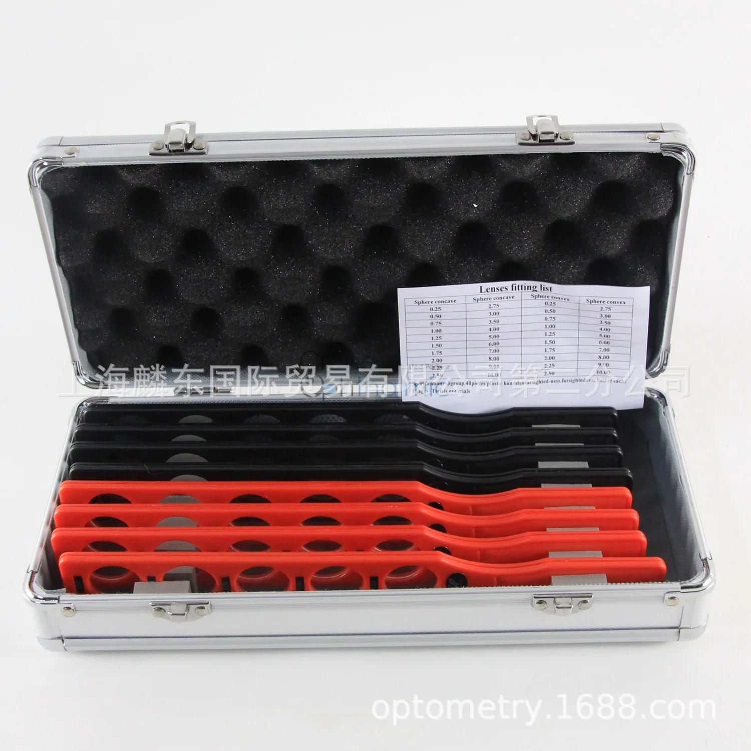 

8R40PL inspection array mirror High grade aluminum box optometry array mirror Maximum 1000 degrees 16MM opening