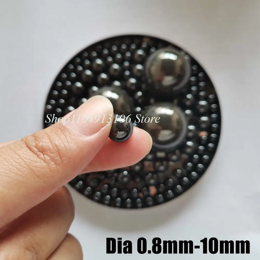 G5 Precision Si3N4 Silicon Nitride Ceramic Bearing Balls 0.8mm 1 1 1.2 1.5 1.588-10mm High Hardness Industrial Ceramic Ball