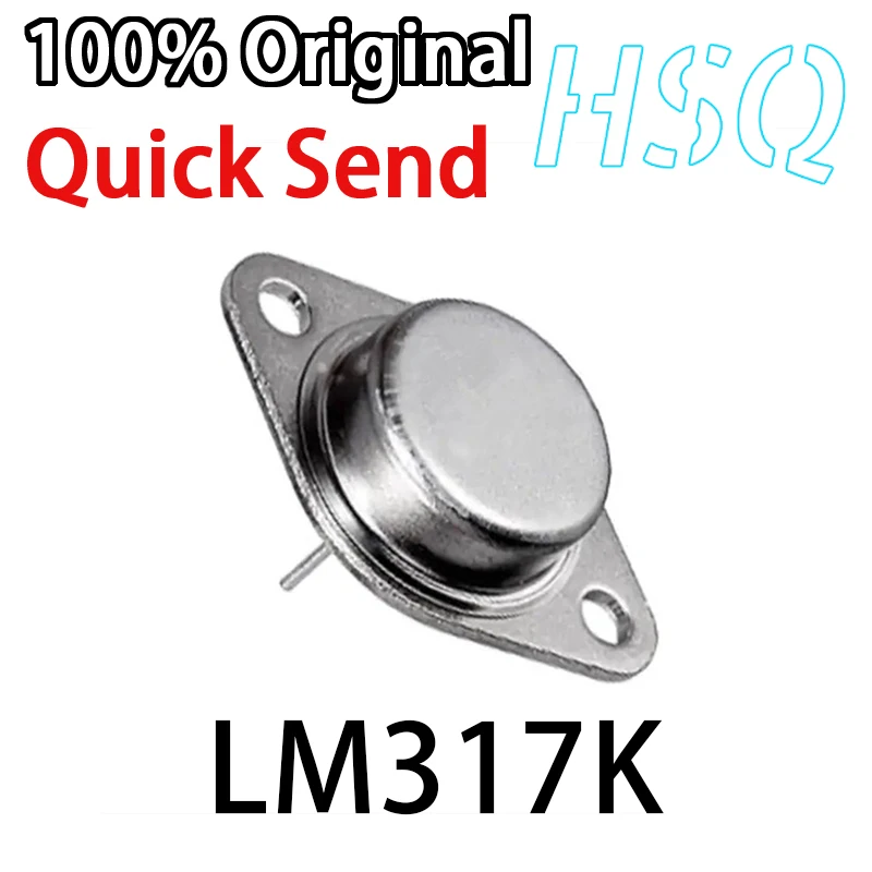 2PCS Golden Seal Regulator LM317K LM323K LM338K LM350K Three-Terminal Regulator Cap TO-3