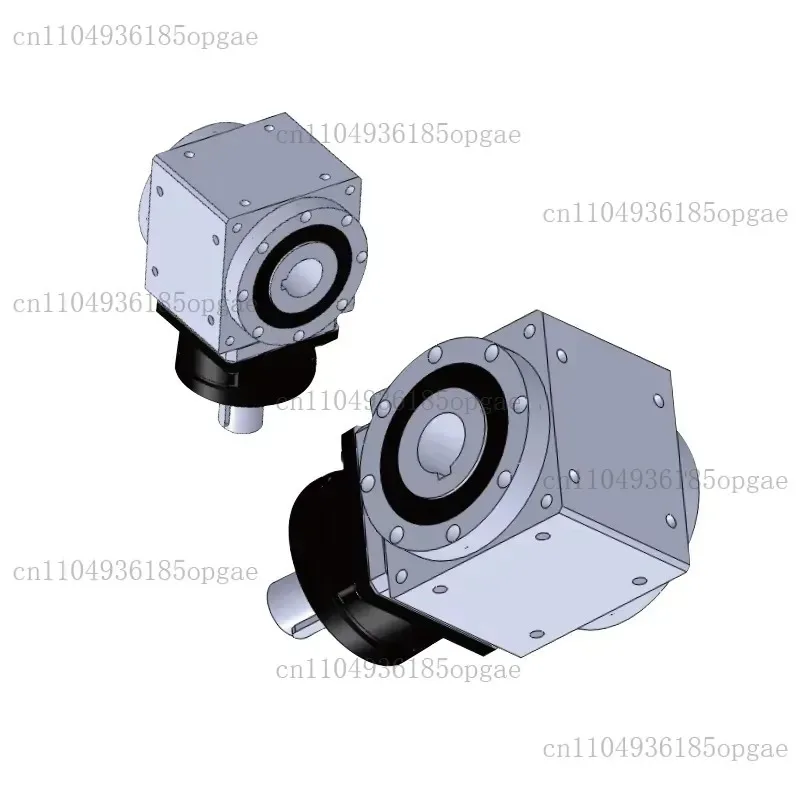 series spiral bevel gear box 90 degree right angle hollow shaft gear reducer, suitable for industrial machinery lead