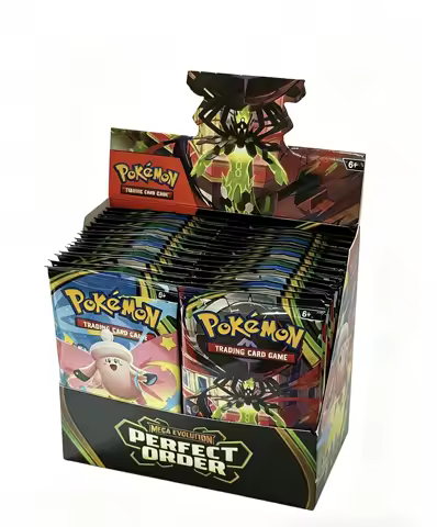 NEW 30PCS-360Pcs English Pok&eacute;mon TCG: Mega Evolution Perfect order Ascended Heroes Prismatic booster Box Pokemon card--