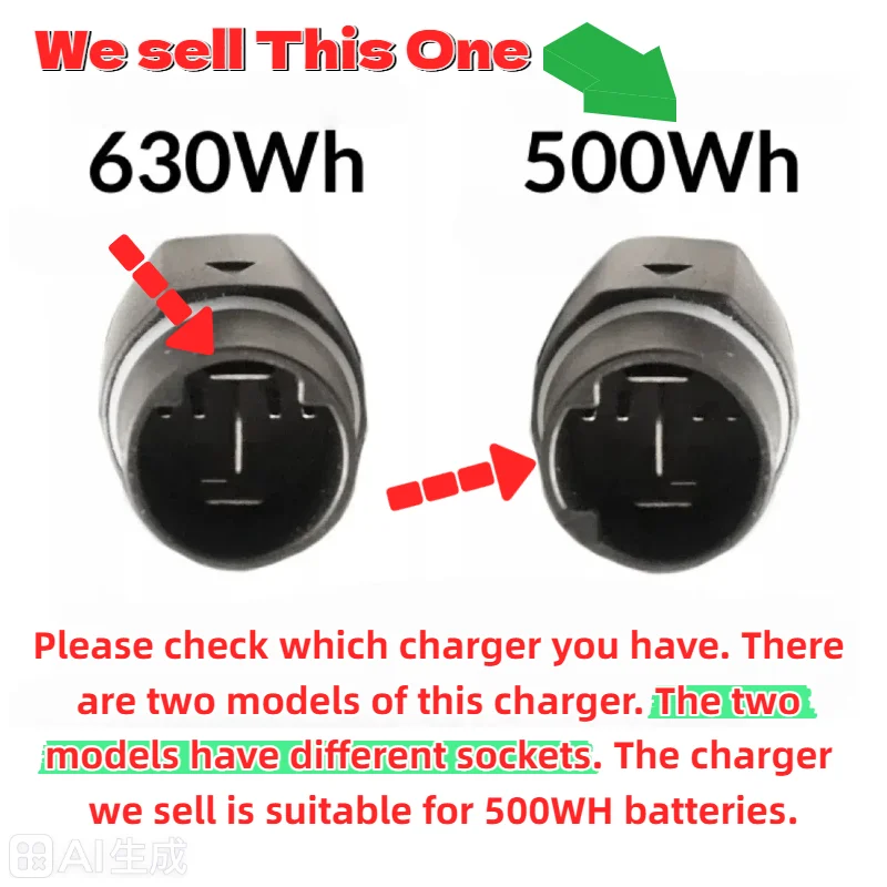 

Elecrun 42V 4A yymh7 Pin Li-Ion Charger for 500W ML500WH Battery Electric Vehicle Charger Replacement Part