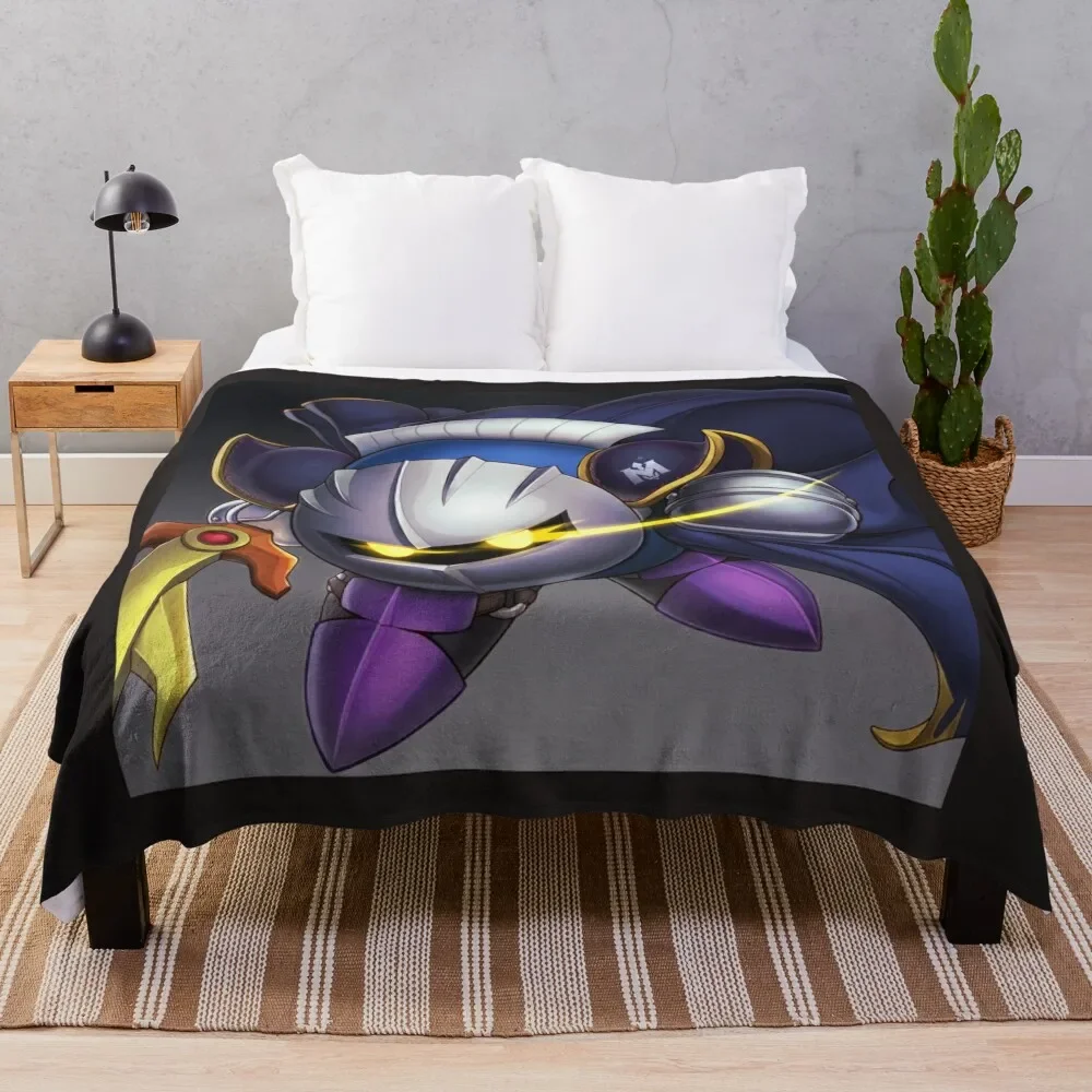 Meta Knight (avatar) Throw Blanket Soft Sherpa Fleece Warm Blanket for Winter