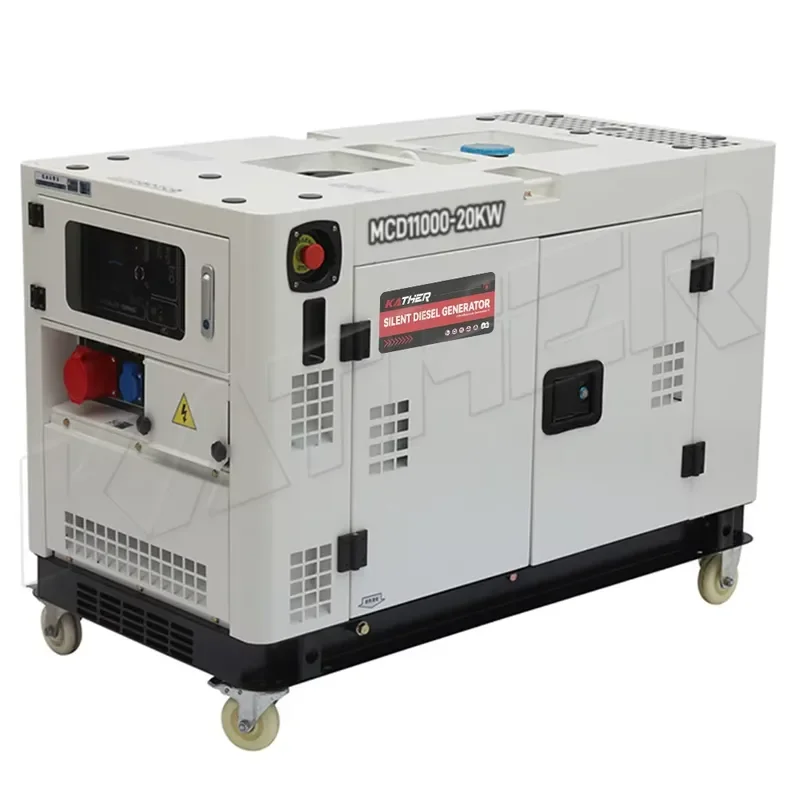 8kva 10kva12kw 15kva 20kva 25kva Super Silent Generators Three Phase Generator Set for Home Silent With ATS