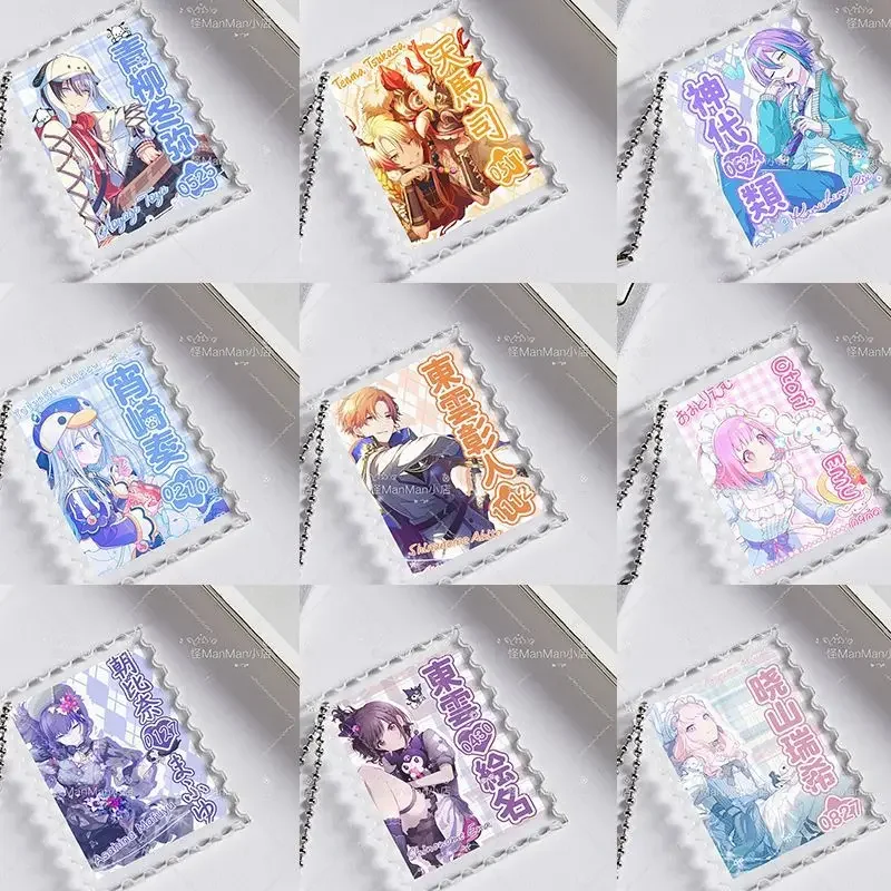 Anime Yoisaki Kanade Asahina Mafuyu Tenma Tsukasa Aoyagi Toya Akiyama Mizuki Shinonome Akito HD Acrylic Keychain Pendant Girl