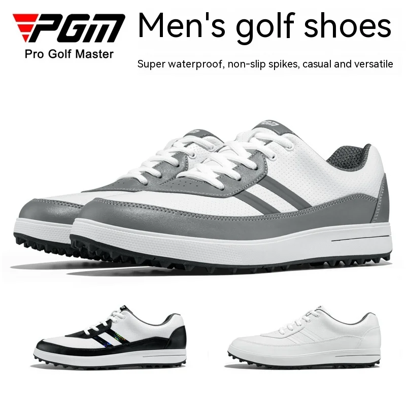 PGM Golf Shoes Men's Waterproof Sports Shoes Non slip Studs Casual Versatile Golf Men's Shoes  XZ299