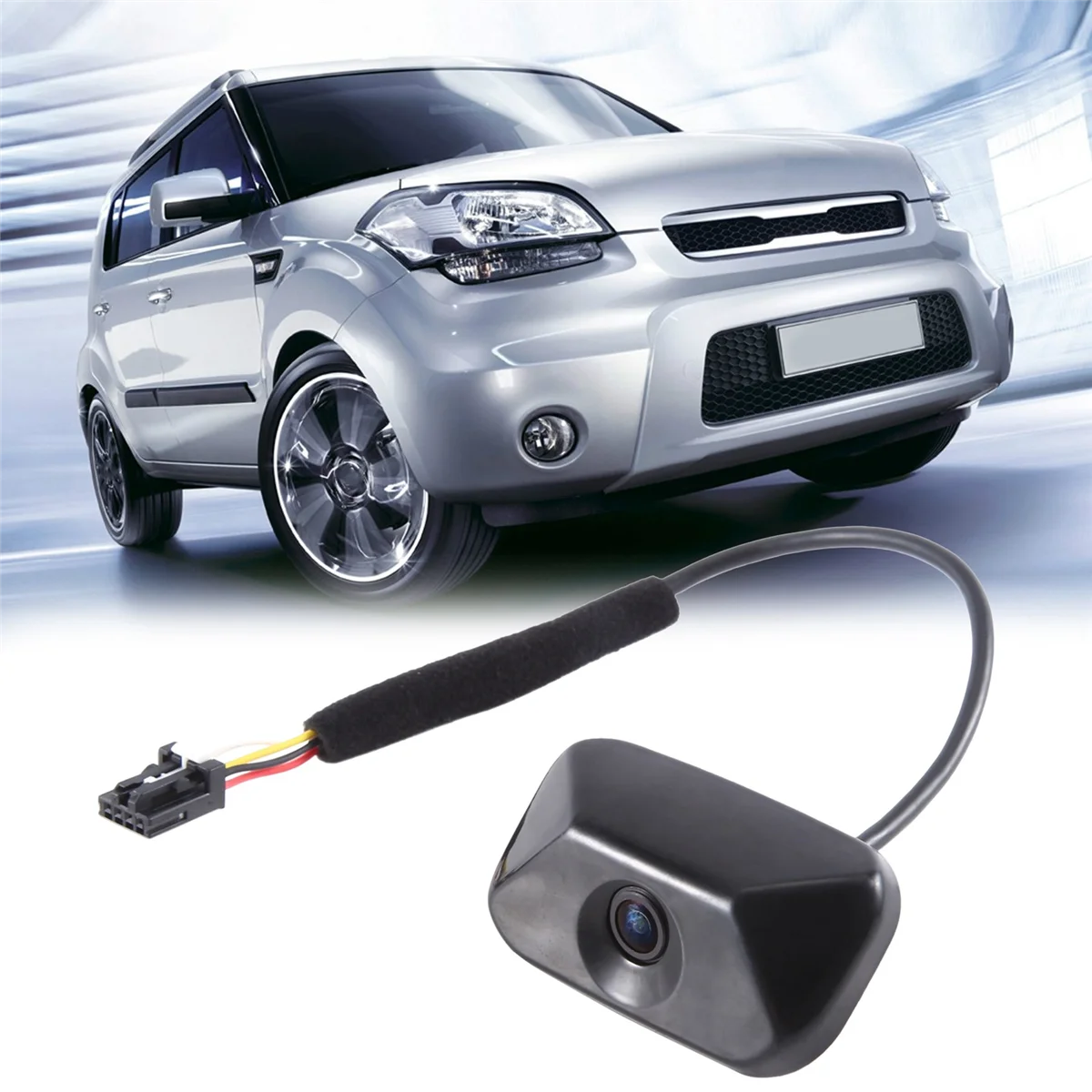 Câmera de estacionamento Backup Rear View Car, se Fits para Kia Soul 2011 2012 2013 95760-2K100, 95760-2K101