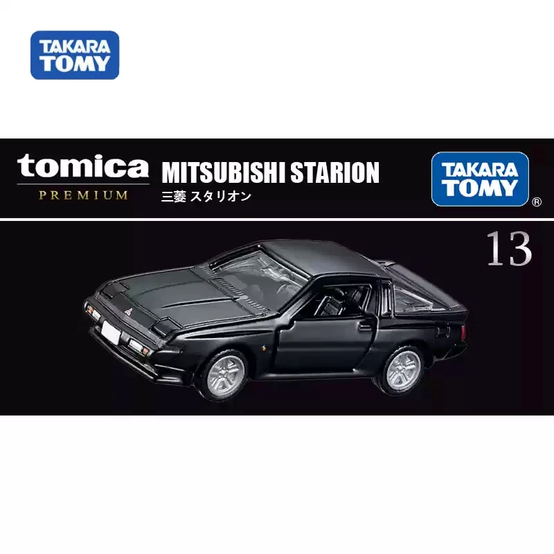 

Original Takara Tomy Car Tomica Premium Mitsubishi Starion 1/64 Diecast Toy for Boy Voiture Alloy Model Collection Birthday Gift