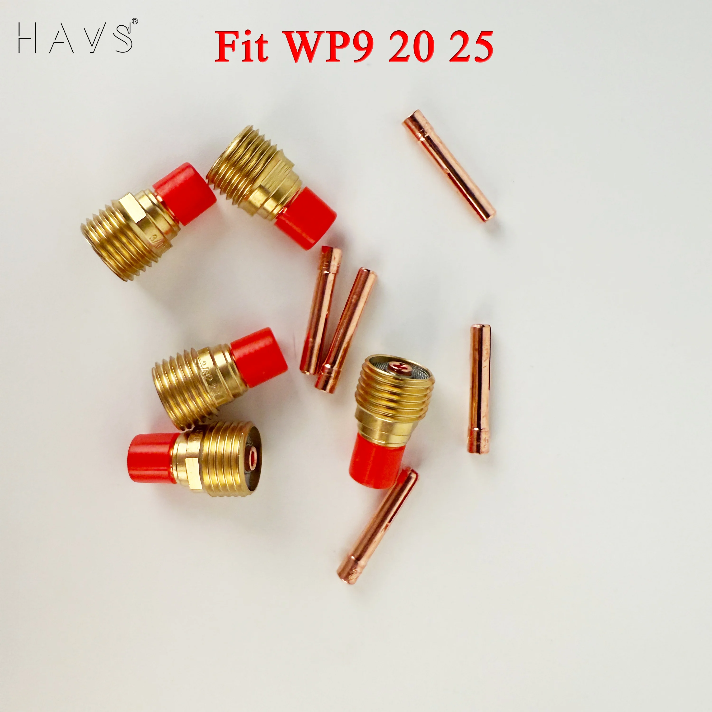1,0/1,6/2,4/3,2 mm WIG Kleine Spannzange Spannzangenkörper Gaslinse 13N21 13N22 13N23 13N24 45V42 45V43 45V44 45V45 Passend für WIG WP9 20 25 Taschenlampe