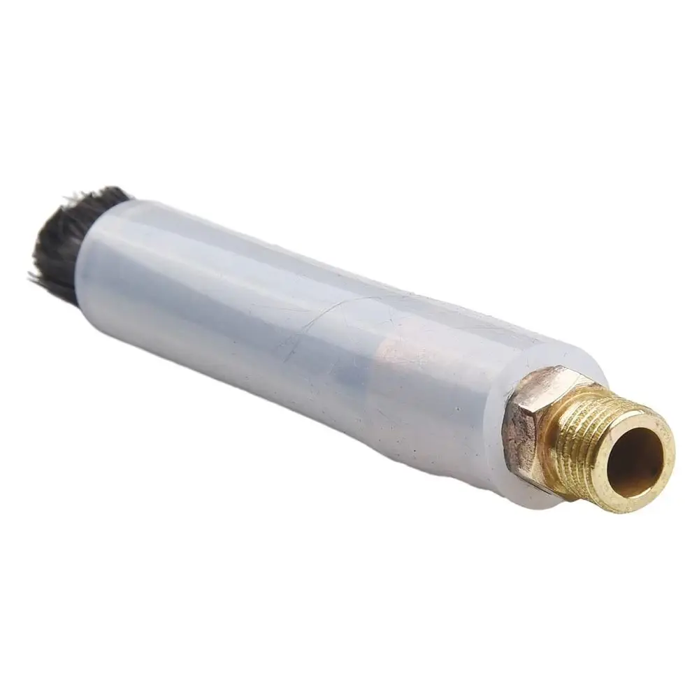1Pcs M6 M8 M10 Weld Seam Pickling Brush Carbon Fiber Copper Head TIG Weld Cleaning Tool Heat Resistant Cover Acid Resistant
