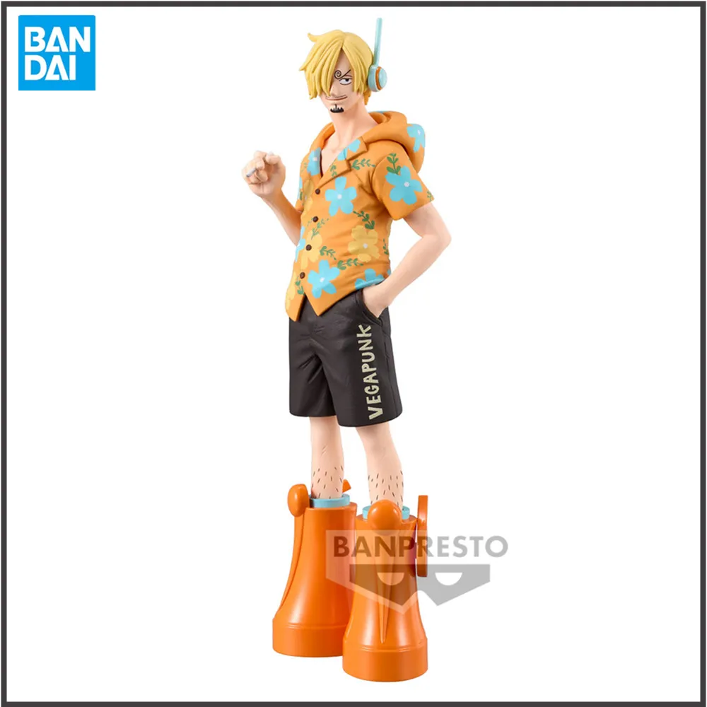 В наличии ONE PIECE DXF серии GRANDLINE EGGHEAD SANJI Аниме ПВХ экшн-фигурки коллекционные игрушки для детей модели куклы 17 см