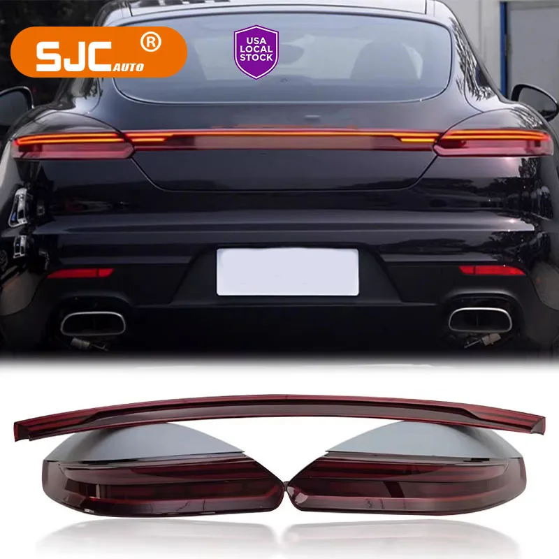 

SJC Car Accessories for Porsche Panamera 970.1 970.2 2010-2016 LED Taillight Assembly Modified Rear Lamp LED Running Lights