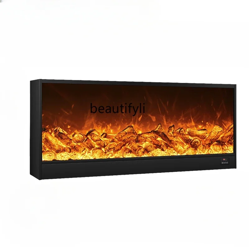 Customizable electronic fireplace simulation flame American decorative fireplace core European embedded home TV cabinet