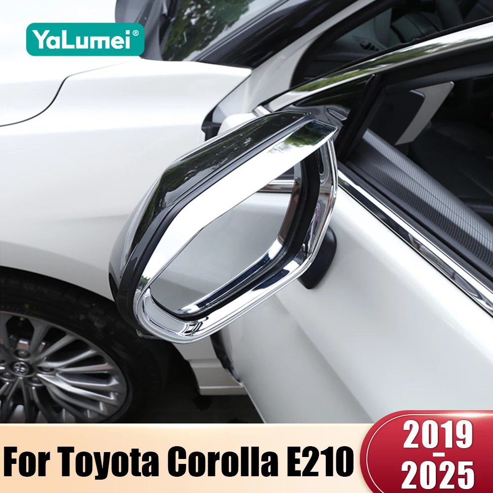 

Для Toyota Corolla E210 2019 2020 2021 2022 2023 2024 2025 гибридное автомобильное зеркало заднего вида непромокаемая наклейка на брови от дождя