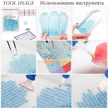 10 best sales Diamantmalerei mit weißem Tiger - №8